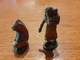 Delcampe - LOT INDIENS Figurines , 4 Pièces En Aluminium - Quiralu