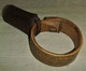 Delcampe - ANTIGUO CENCERRO CON COLLAR DE MADERA ARTE PASTORIL - Campanas