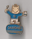 PIN'S  THEME  JEUX OLYMPIQUES BARCELONE  LOT 2 PINS    MASCOTTE  COBI  DANONE  IBM - Jeux Olympiques