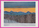 278350 / American Illustrator Art Rockwell Kent - Red Sunset. View Of Mount Asgard Canada 1960 PC USSR 1963 Russia - Nunavut