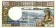 VANUATU NEW HEBRIDES 100 FRANCS WOMAN FRONT WOMAN SHIP BACK ND(1975) SIGN 2 P18c VF+ READ DESCRIPTION - Vanuatu