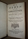 Gent - Zeden Der Christenen - 1719 - Auteur Priester Fleury (W142) - Antique