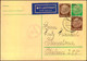 1940, Luftpostkarte Von MANNHEM In Die Slowakei Mit Doppelzensur. - Other & Unclassified