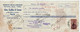MONACO: Monnaie- Matières Sur Une Facture De M. Musso Du 30/11/1942 Avec Sa Lettre De Change, Afft. Fiscal France/Monaco - Mónaco