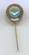 Parachutting Jump - MHSZ Hungary, Vintage Pin Badge Abzeichen - Fallschirmspringen