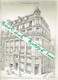 4 PLANS DESSINS 1898 PARIS 3° IMMEUBLE 116 RUE REAUMUR ET 1 RUE DU SENTIER ARCHITECTE WALWEIN - Parijs