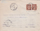 Indochine, Divers Sur Enveloppe TAD HA-TINH ANNAM 1936 + Cachet Tourane & Saigon Cochinchine Pour La France - Storia Postale