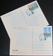 UNO NEW YORK 1998 Mi-Nr. P 20/21 Ganzsache Postkarte Gestempelt EST - Brieven En Documenten