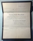 LANGNAU BERN 1881 ZNr 37 Luxus Trauer-Drucksache Familie Probst-Mauerhofer>Signau (Brief Schweiz Mourning Cover - Briefe U. Dokumente