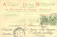 140822 - BELGIQUE BRUXELLES Carte Pub AGENCE PUBLICITE DENIS BODDEN 82 Bd Du Hainaut 1912 - Straßenhandel Und Kleingewerbe