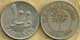 BAHRAIN 5,10 &50 FILS INSCRIPTIONS FRONT PALM TREE EMBLEM BACK DATED 1385-1965 VF KM2-3,5 READ DESCRIPTION CAREFULLY !!! - Bahreïn