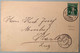 ROMOOS LUZERN 11.11.11 ! Seltene SCHNAPSZAHL Auf 1911 Bedarfs ! Postkarte> Hasle  ZNr 125 III (LU  Tellknabe - Covers & Documents