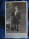 Photo CDV Gonin à Nevers  Jeune Enfant Brun En Robe à Col Marin  Coupe Cheveux Au "Bol"  CA 1900-10 - L604J - Anonieme Personen