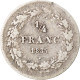 Monnaie, Belgique, Leopold I, 1/4 Franc, 1834, TB+, Argent, KM:8 - 1/4 Frank