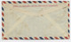 NOUVELLE CALEDONIE 10FR SEUL LETTRE COVER AVION NOUMEA 11.7.1949 TO USA - Covers & Documents