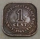MALAYA - 1 Cent ,1945 , KM 6 , George VI , Perfect - Malaysia