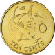 Monnaie, Seychelles, 10 Cents, 1994, British Royal Mint, SUP, Laiton, KM:48.2 - Seychellen