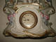 Delcampe - O1 / Horloge Cartel Céramique Porcelaine / Faïence  Marquée En Creux Allemagne 4111 Germany - Wanduhren