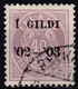 IS005 – ISLANDE – ICELAND – 1902 – NUMERAL VALUE OVERPRINTED - PERF. 12,5 – Y&T # 31A USED 45 € - Oblitérés