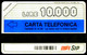 G 284 C&C 2326 SCHEDA TELEFONICA NUOVA SICILIA VARIANTE SENZA OCR (SEGNI EVIDENTI) - SMAGNETIZZATA - Erreurs & Variétés