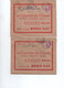 LOT DE 4 LETTRES HORS - SAC - LE COURRIER DE L"OUEST - ANGERS MAINE ET LOIRE AFFRANCHIES TYPE GANDON - ANNEEE 1953 -54 - 1921-1960: Periodo Moderno