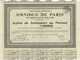 Titre De 1941 - Compagnie Générale Des Omnibus De Paris - Sté Anonyme  - N° 060870 - Verkehr & Transport