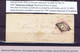 Ireland Meath Louth 1853 Italic "Julianstown/Drogheda'" Receiving House In Green On 1d Pink Env To Dublin Cancelled "179 - Préphilatélie