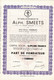 Titre De 1947 - Etablissements Alph. Smeets - Société Anonyme - - Textiel