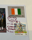 (1 J 4) Côte D'Ivoire Indepedence Day  - National Day - Fête Nationale - Ivory Coast UN Flag Stamp + OZ Stamp - 7-8-2022 - Otros & Sin Clasificación