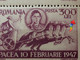 ERRORS KING MIHAI ROMANIA 1947 Printed With Line  Vertical Bf X4 - Abarten Und Kuriositäten