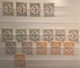 Schweiz Fiskalmarken: BASEL STADT 1899 Stempelmarken 16 Stück (Fiskalmarke Switzerland Revenue Stamps - Fiscales