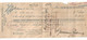 India 1933 Old Document Payable At National Bank Of India. - Wechsel