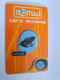 FRANCE/FRANKRIJK  NOMAD CARTE  SMALL FROG   75FR  PREPAID  USED    ** 10654** - Prepaid: Mobicartes