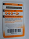 FRANCE/FRANKRIJK   ORANGE  25 -  DATE 31/12/02     PREPAID  MINT !!!   ** 10669** - Nachladekarten (Handy/SIM)