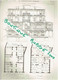3 PLANS DESSINS 1899 PARIS 16° IMMEUBLE 4 AVENUE D IENA ARCHITECTE SCHOELLKOPF Hôtel Sanchez De Larragoiti - Paris