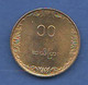 Fao Myanmar Burma Asia 10 Pyas 1983 Brass Coin Typological - Sonstige – Asien