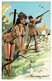 CPA Illustrator Illustrateur Humour Pin Up Lady Sexy Girl Seins Saillants Erotique Chasse Hunting Decollete - Chasse
