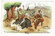 Illustrator Illustrateur Bonnotte Humor Humour Chasseur Jacht Jager Pin Up Femme CPA AK Sanglier Wild Boar Everzwijn - Bonnotte