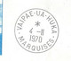 Lettre , PAPEETE R.P., ILE TAHITI, 1970, VAIPAE-UA-HUKA ,MARQUISES , Aviation, Vol Innaugural, Frais Fr 1.65 E - Lettres & Documents