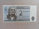 Billete De Estonia De 2 Krooni, Año 1992, Serie AA, UNCIRCULATED - Estonie