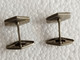 ANCIEN Boutons De Manchette NACRE, Argent ? XIX Siècle - Cuff Links & Studs