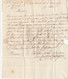 1763 - Marque Postale HAVRE Sur Lettre Pliée Avec Correspondance Vers ROUEN - 23 X 5 Mm - Taxe 4 Décimes - 1701-1800: Précurseurs XVIII
