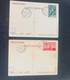 France PAP VIMY 2 Cartes Postales 26/07/1936 Canadian Memorial Oblitérée Vimy - Collections & Lots: Stationery & PAP