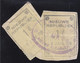 New Republic 1. Two Used Singles On Part Of Cover. RARE. SG - 6000 £ - M - New Republic (1886-1887)