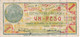 BILLETE DE MEXICO DE 1 PESO DEL ESTADO DE OAXACA DEL 10 DE AGOSTO DE 1915   (BANKNOTE) RARO - Mexico