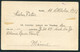 1917 Japan Bando Censor Prisoner Of War Stationery Postcard - Erfurt Germany Kriegsgefangenen P.O.W. - Lettres & Documents