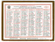 1920 - Mini Calendrier Offert Par Le CABINET DE RECHERCHES D'HERITIERS Joseph LEROUX De Rouen (pli Angle Bas Gauche) - Kleinformat : 1901-20