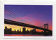 AK 074721 USA - New York City - Manhattan Bridge Mit Skyline Bei Sonnenuntergang - Ponts & Tunnels