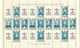 CROIX ROUGE - Les CINQ FONDATEURS CROIX ROUGE - BLOC FEUILLET Bleu- 2°CONGRES- 1949- 27 TIMBRES VIGNETTES -TRES BON ETAT - Blocks & Sheetlets & Booklets