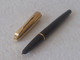 Delcampe - Vintage !   Authentic Parker Lady Junior Gold Nib Black Fountain Pen England (#93) - Stylos